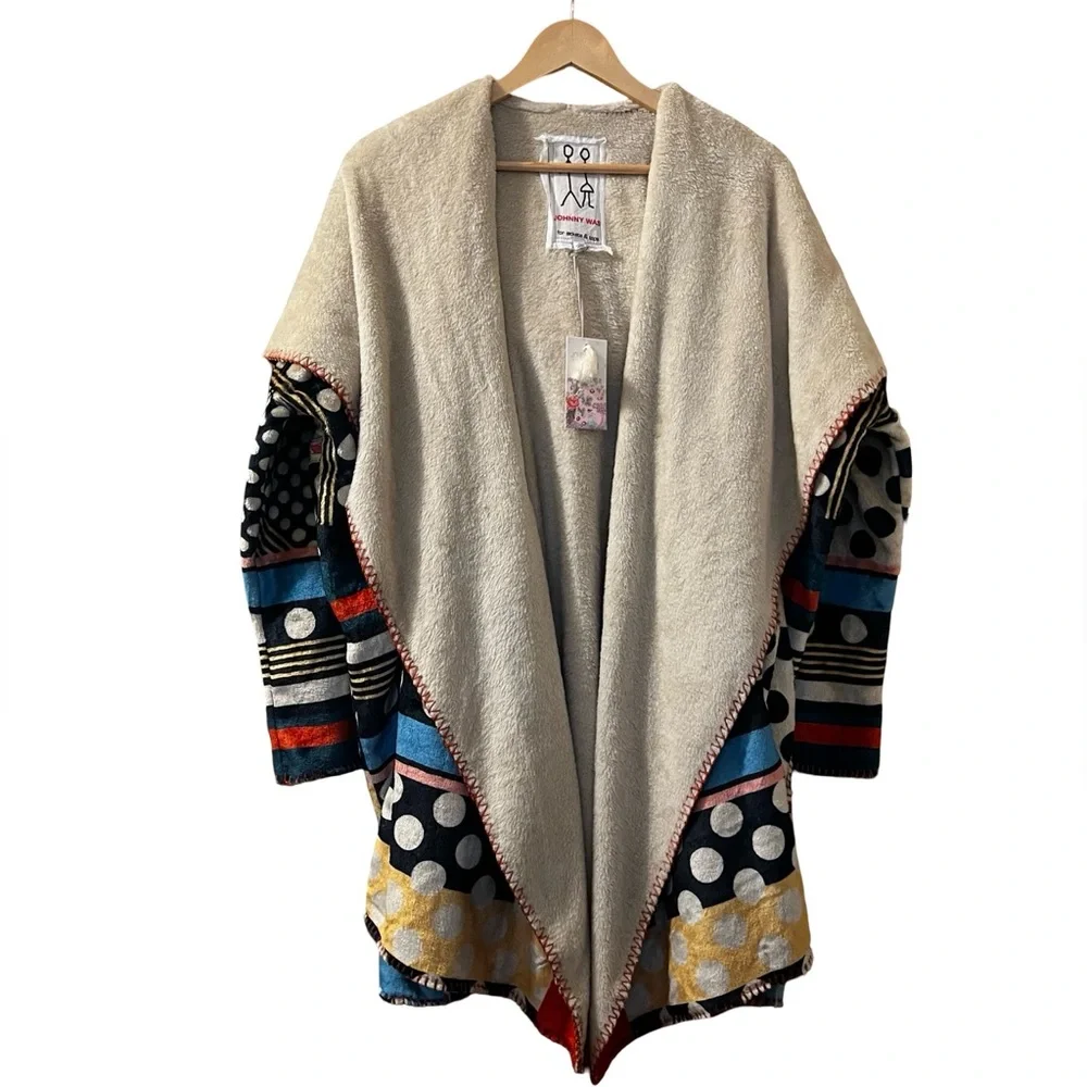 Johnny Was Multicolor Patterned Cardigan - Picture 2 of 9